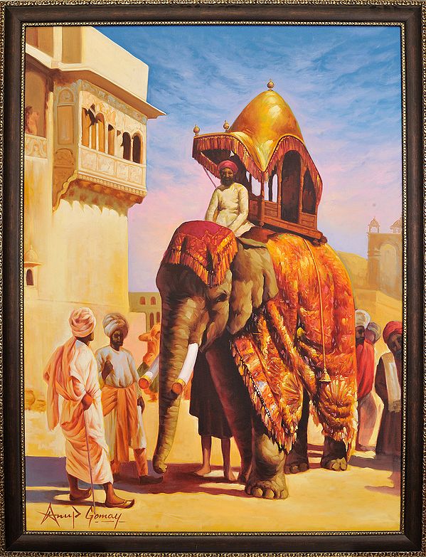 Medieval Rajasthan I (Framed)