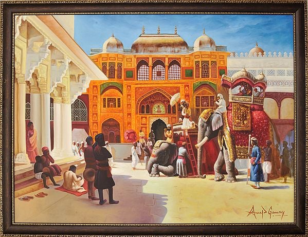 Medieval Rajasthan II (Framed)