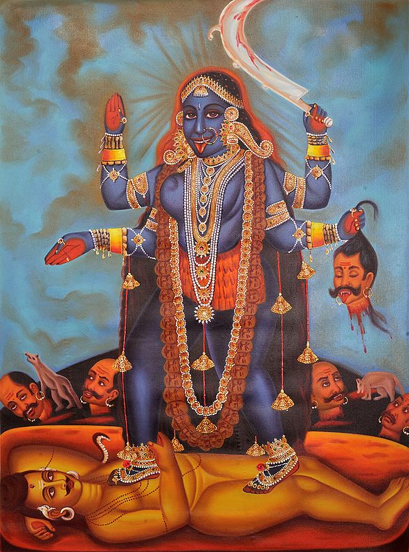 Devi Kali, The Very Picture Of Bloodlust