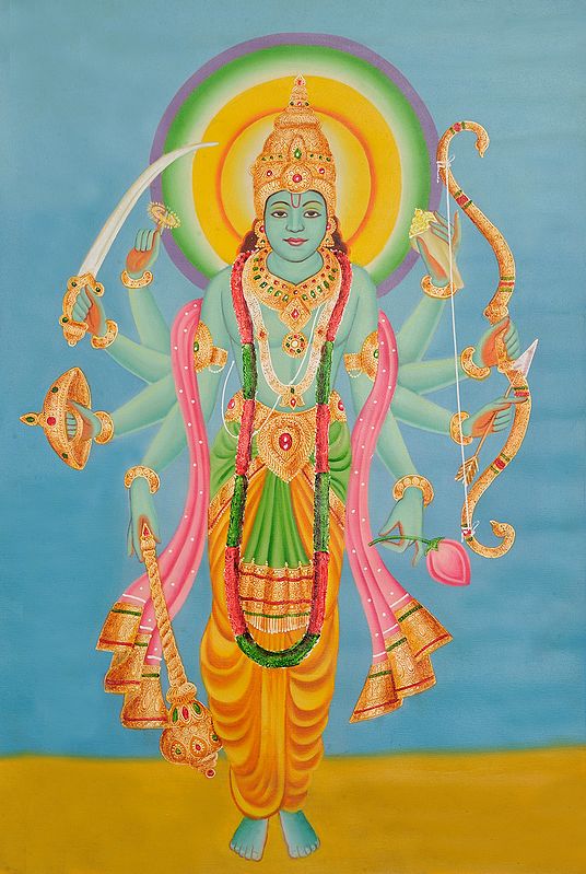The Cosmic Form of Lord Vishnu