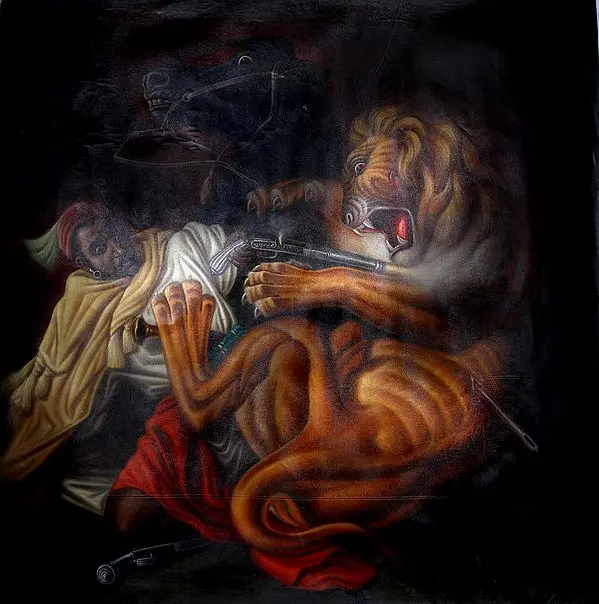 The Hunt of a Lion