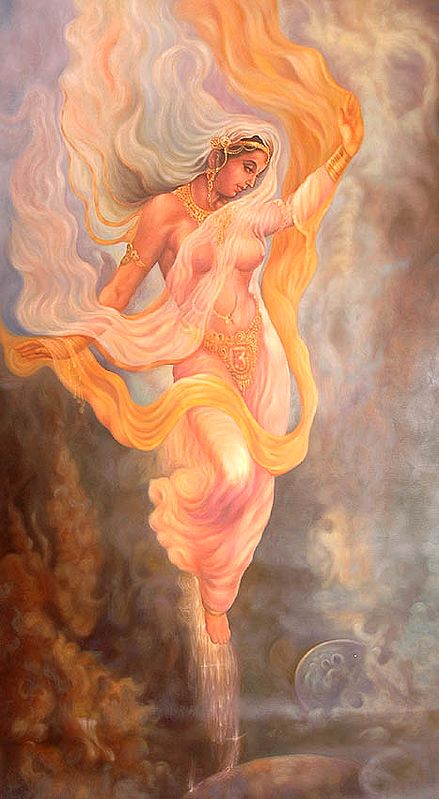 The Descent of Goddess Ganga from Heaven