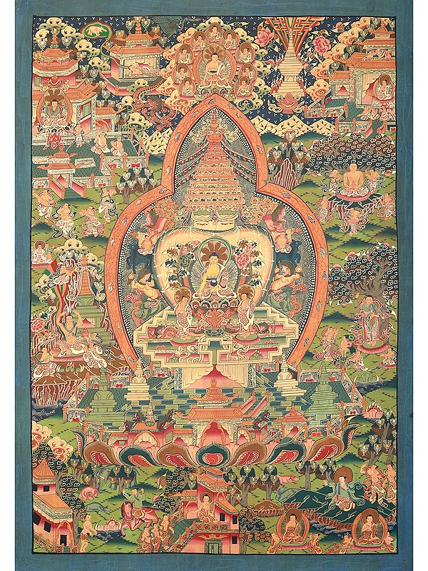 Siddhartha Gautama Buddha'S Life Story | Tibetan Thangka Painting