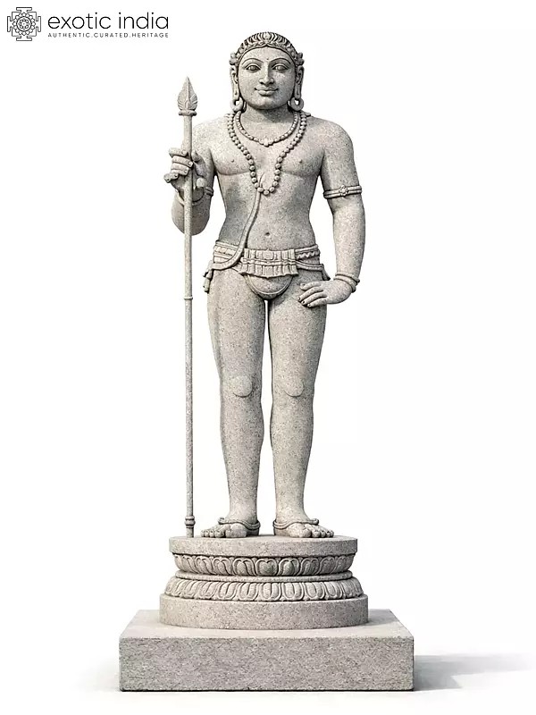 Arulmigu Dhandayuthapani or Palani Murugan| Granite Statue | Exquisite Indian Art