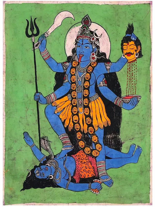 Goddess Kali | Batik Painting