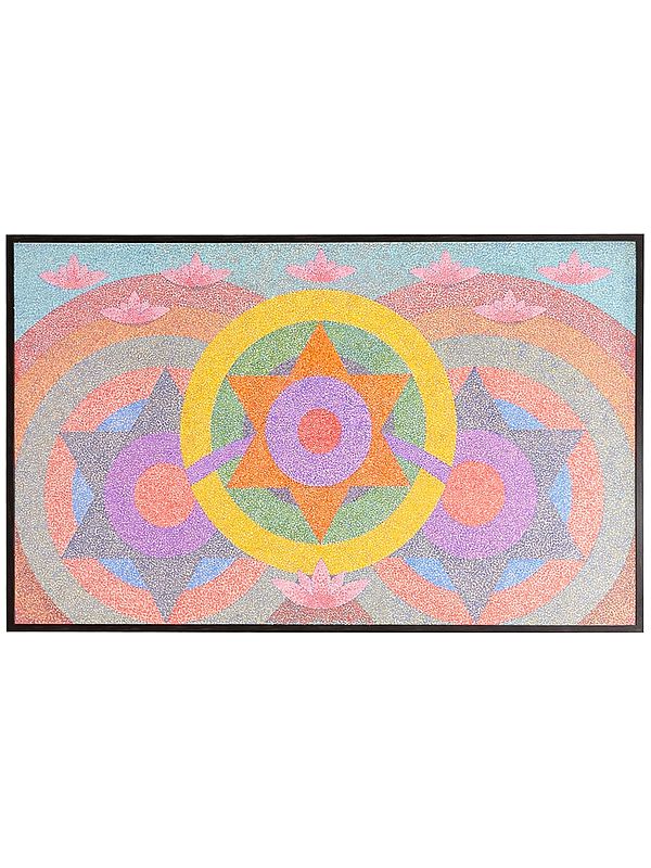 Prana Flow | Acrylic on Canvas | Painting by Padmanabh Bendre