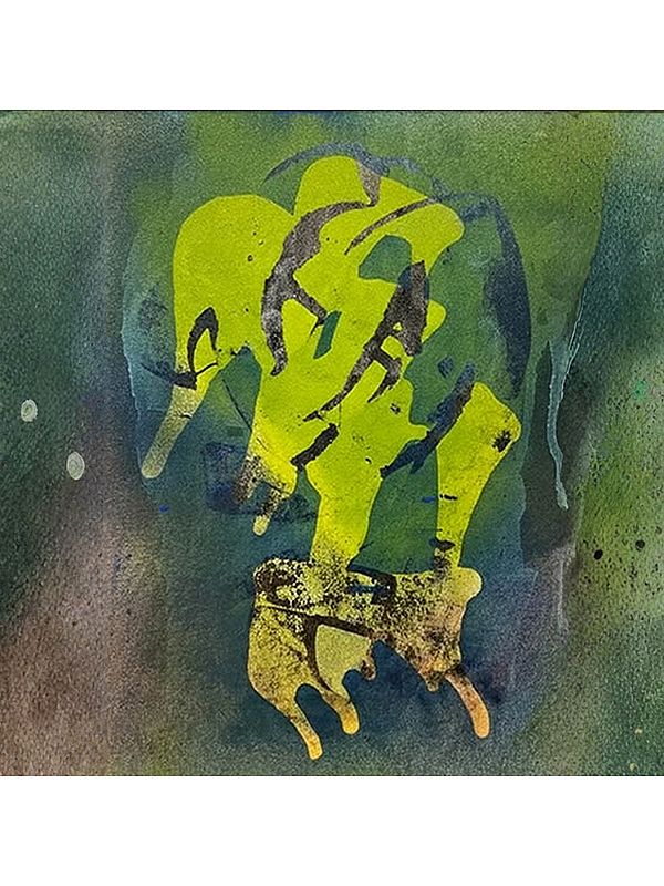 Shakti Unbound | Acrylic on Canvas | Painting by Padmanabh Bendre