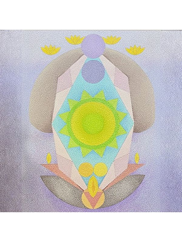 Radiant Awakening | Acrylic on Canvas | Painting by Padmanabh Bendre