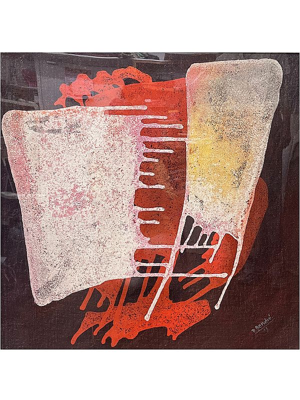 An Abstract Feeling | Acrylic on Canvas | Painting by Padmanabh Bendre