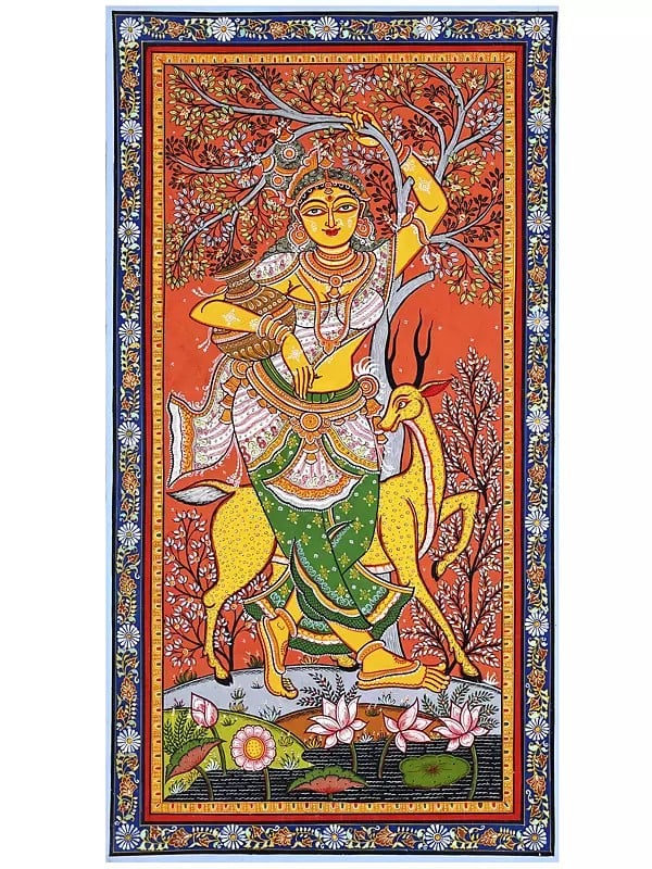 The Charm of Mohini | Pattachitra Painting From Odisha