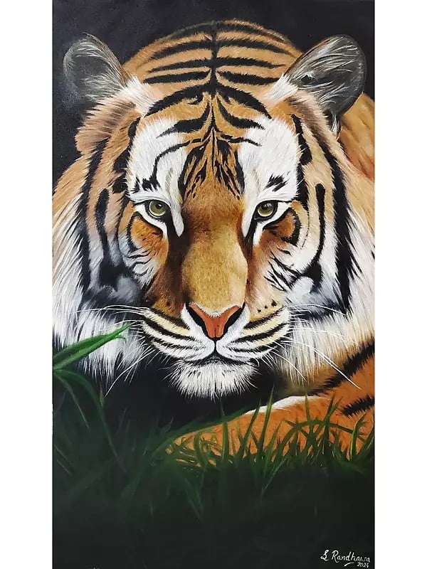 The Fierce Grace | Oil On Canvas | By Sandeep Singh Randhawa