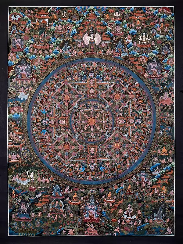 The Buddhist Mandala | Tibetan Thangka Painting