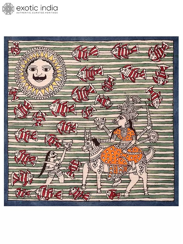 Worship Of Devi Maa - Mata Ni Pachedi | Madarpat Cotton | By Dilip Chitara