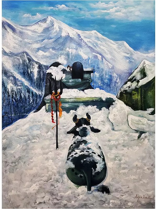 Beauty Of Nature | Acrylic On Canvas | By Arjun Das