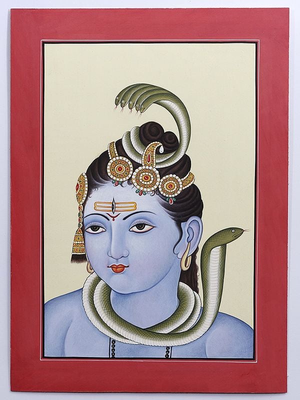 Lord Shiva | Watercolor on Paper