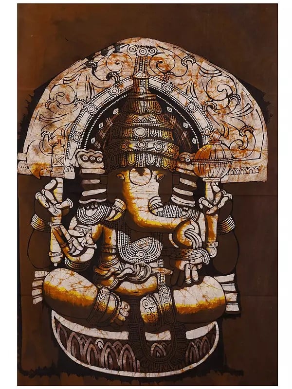 Lord Ganesha | Batik Painting