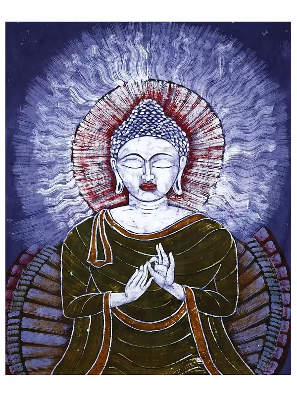 Lord Buddha | Batik Painting