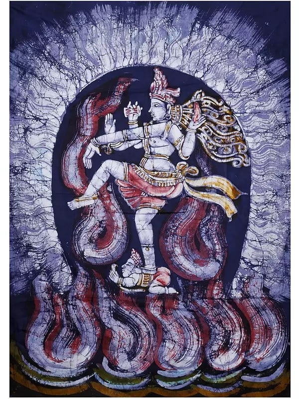 Nataraja - King of Dancers | Batik Painting