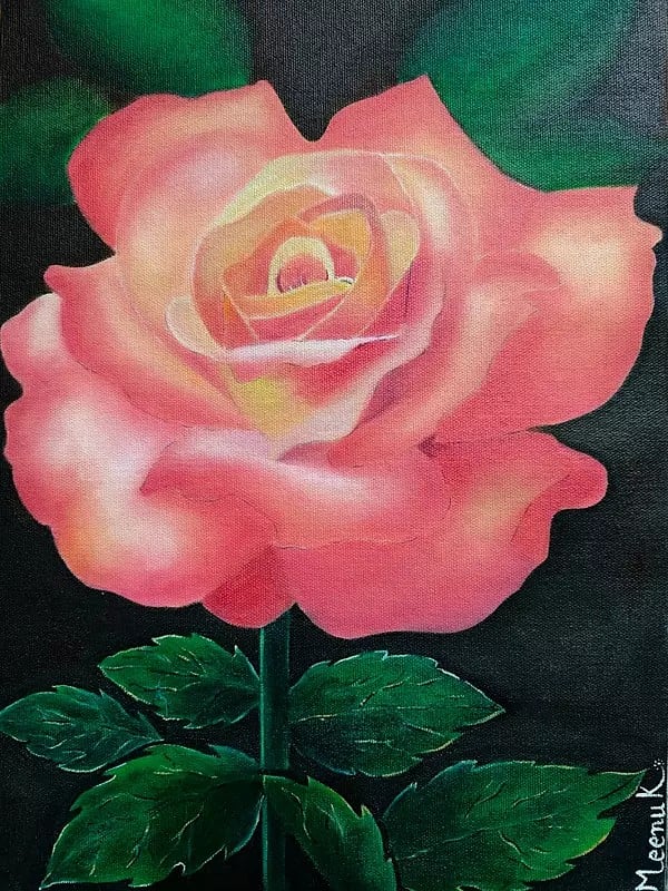 Natural Beauty | Oil On Canvas | By Meenu Kapoor