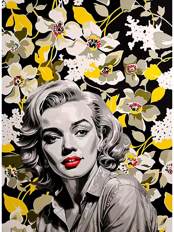 Marilyn Monroe 7 | Acrylic Painting on Canvas | by Sujit Karmakar