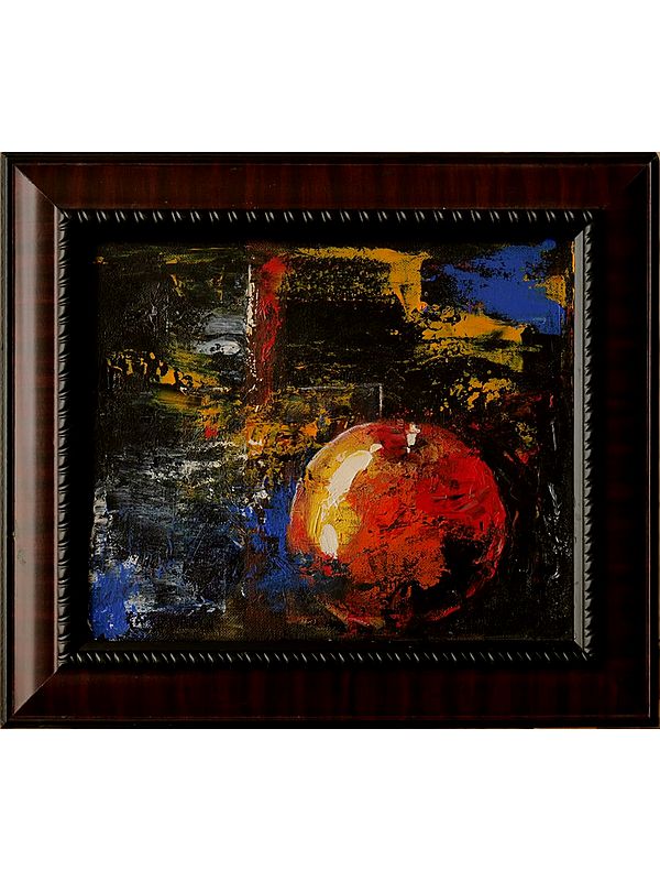 The Dying Ember | Acrylic Painting on Canvas | Unframed | by Raj Kumar Singh