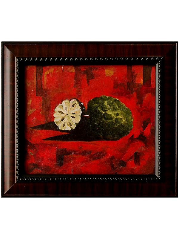 Fruity Fiesta | Acrylic Painting on Canvas | Unframed | by Raj Kumar Singh