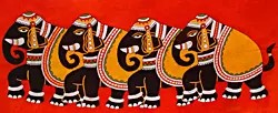 Decorated Royal Elephants