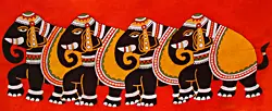 Decorated Royal Elephants