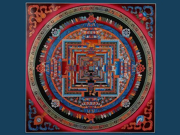 Buddhist kalachakra Mandala