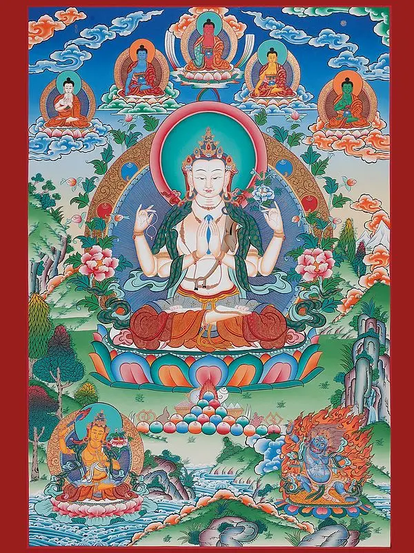 Kharchari (Brocadeless Thangka)