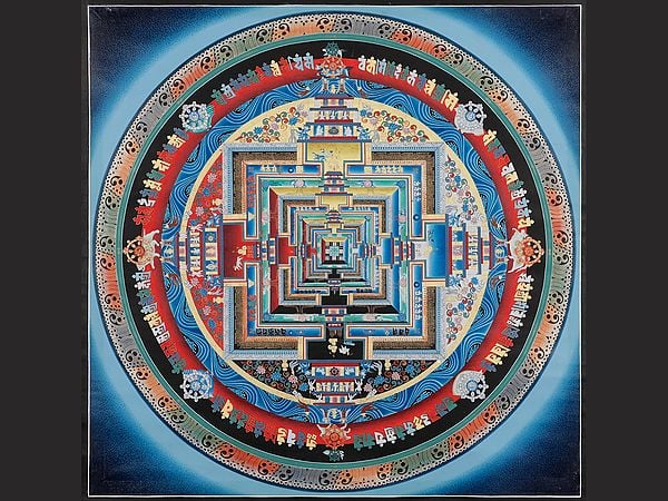 Wheel of Life (Kalachakra Mandala Thangka)