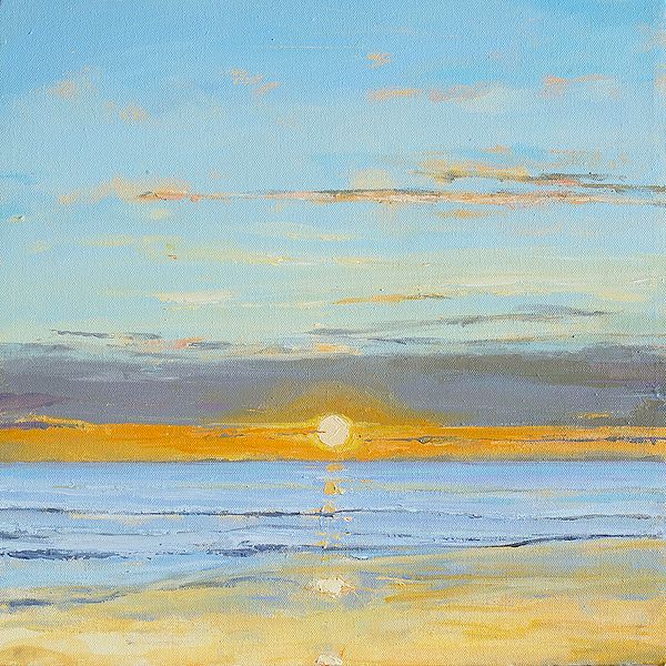 Sunset Atmosphere | Acrylic Painting on Canvas | Art by Mitisha Vakil