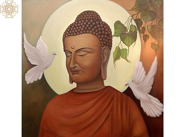 Shambhala - Lord Buddha | Oil On Canvas | By Jolly Sharma