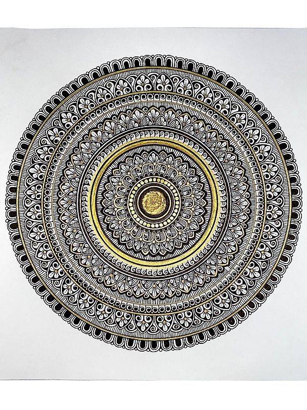 Mandala Design Painting by Rashi Agrawal