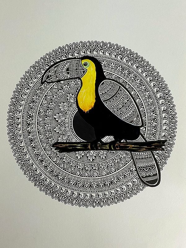 Toucan Bird Mandala | Painting by Rashi Agrawal