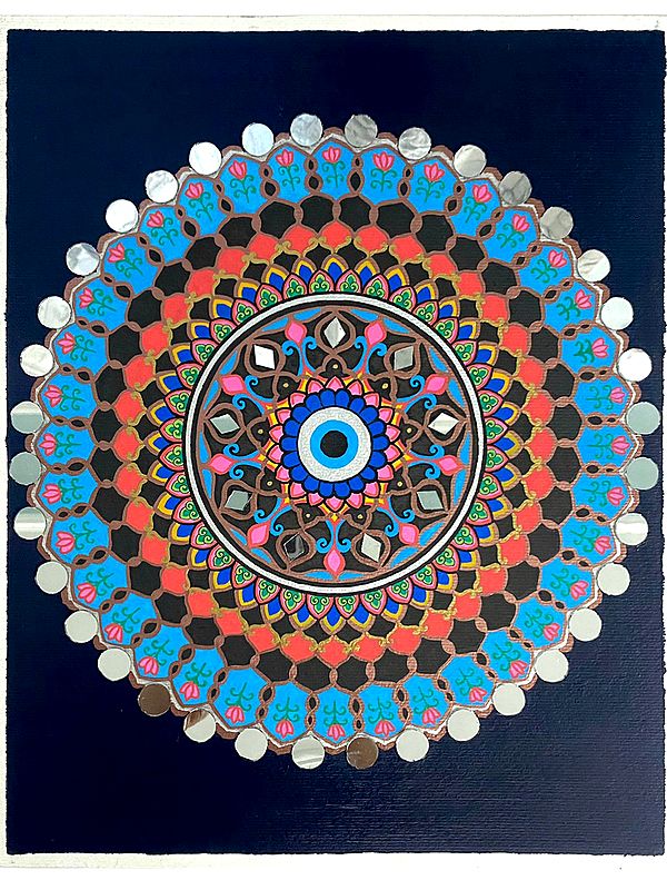Evil Eye Mandala | Painting by Rashi Agrawal