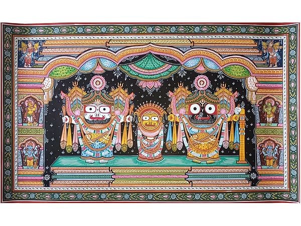 Lord Jagannath Painting | Patachitra Art | By Suryakanta Das