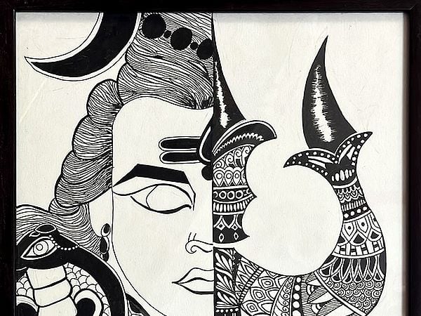 Artist Vipin Bala - 🐚🐚Lord shiva🔥🔥 Acrilic painting...Second try..  ❄️❄️❄️❄️❄️❄️❄️❄️❄️❄️ . . . #shiva #lordshiva #shivarathri #painting  #acrilicpainting #arts #artistsoninstagram #drawing #tatoo #pencildrawing  #canvaspainting ...