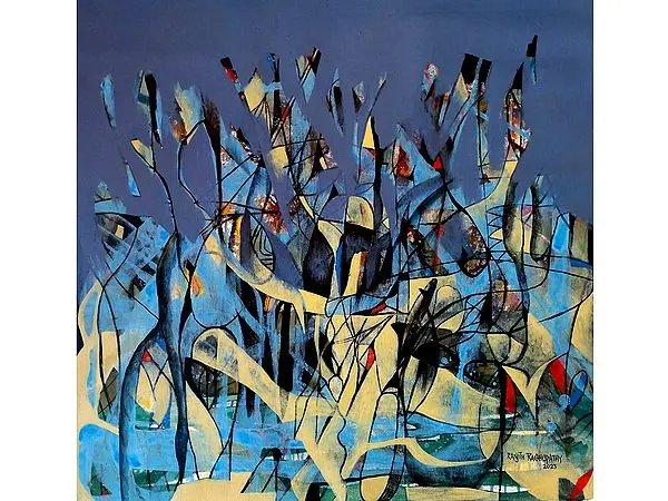 Oblivion | Acrylic On Canvas | By Ranjith Raghupathy