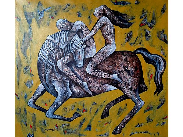 Wild Horse | Acrylic on Canvas | By Ranjith Raghupathy