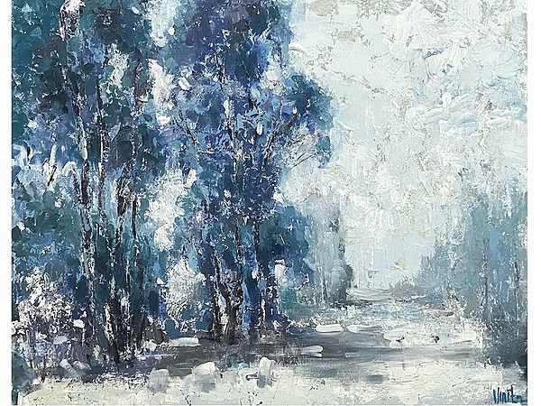 Winter Wonderland | Acrylic on Canvas Art by Vinita Sadarangini