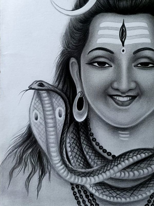 Lord Shiva Eyes Drawing | Mahadev Drawing with Pencil Shading | Maha  Shivaratri 1 March 2022 - YouTube