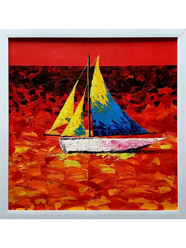 Sailboat | Acrylic Painting | By Gokulam Vijay
