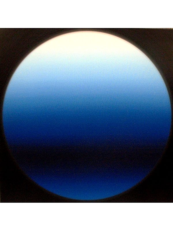 Outside Blue | Acrylic Painting by Ghanshyam Gupta