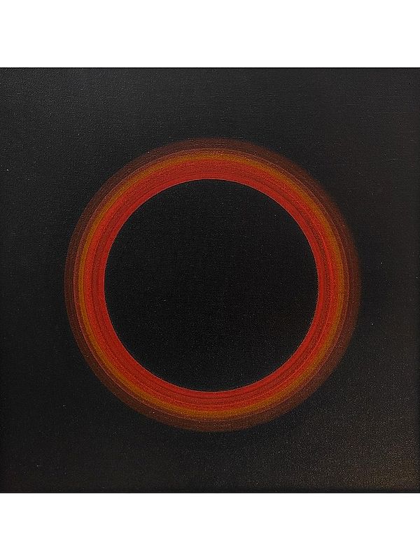 Black Hole | Acrylic Painting by Ghanshyam Gupta