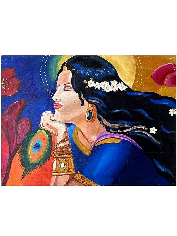 Manmohini In Memories | Acrylic Nails Mix Media | By Sambedna