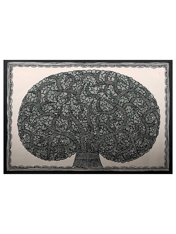 Large Banyan Tree | Handmade Paper | By Ashutosh Jha