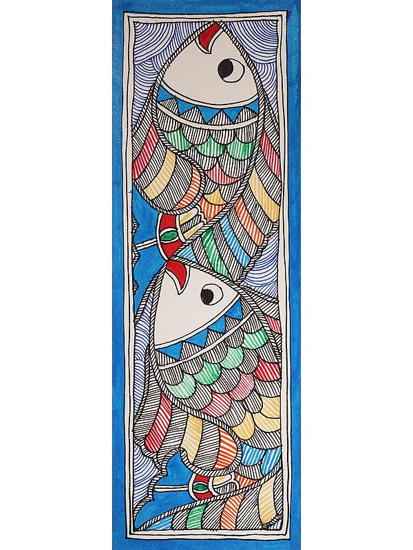 Fish Bond | Handmade Paper | By Ajay Kumar Jha