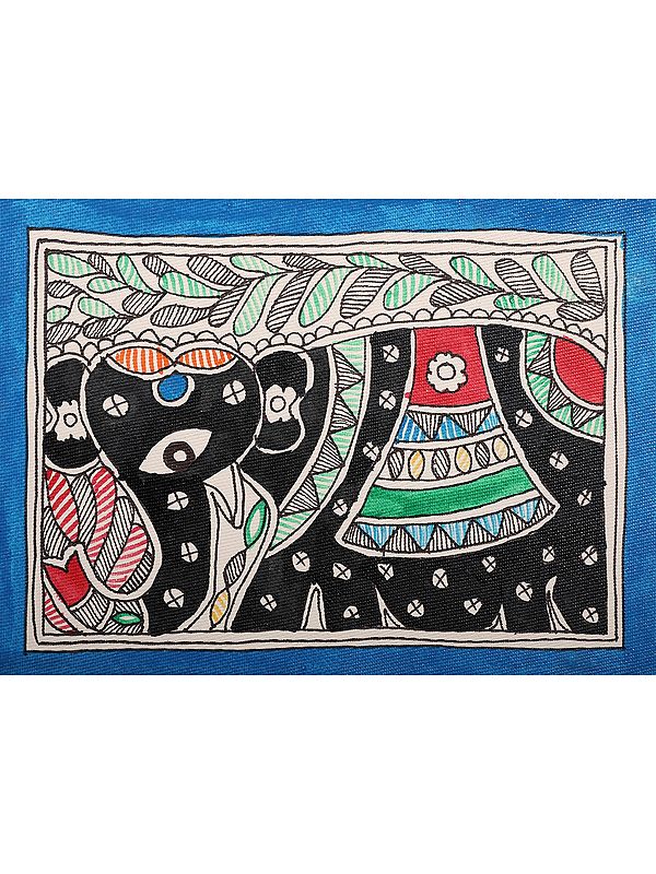 Graceful Elephant | Handmade Paper | By Ajay Kumar Jha