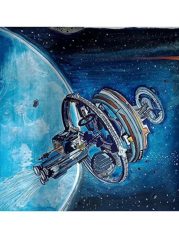 【SPACE】syoboart オリジナル絵画　原画/A4 ddh600_a01.jpg